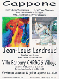 "Villa Barbary Carros Village 23 juillet- 8 aout 2004"